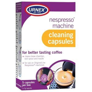 Капсулы для очистки капсульных кофемашин URNEX Nespresso 5 шт.